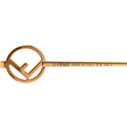 Fendi Acetate Metal F is Fendi FF Butterfly Sunglasses FF 0410/S Havana 5 of 7