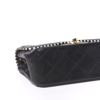 Chanel Lambskin Quilted Mini Flap Black 8 of 11