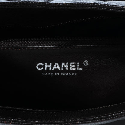 Chanel Caviar Medallion Tote Dark Brown 6 of 7