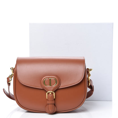 Christian Dior Box Calfskin Medium Bobby Flap Dark Tan 9 of 9