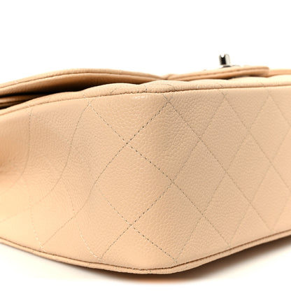 Chanel Caviar Quilted Jumbo Double Flap Beige Clair 10 of 12