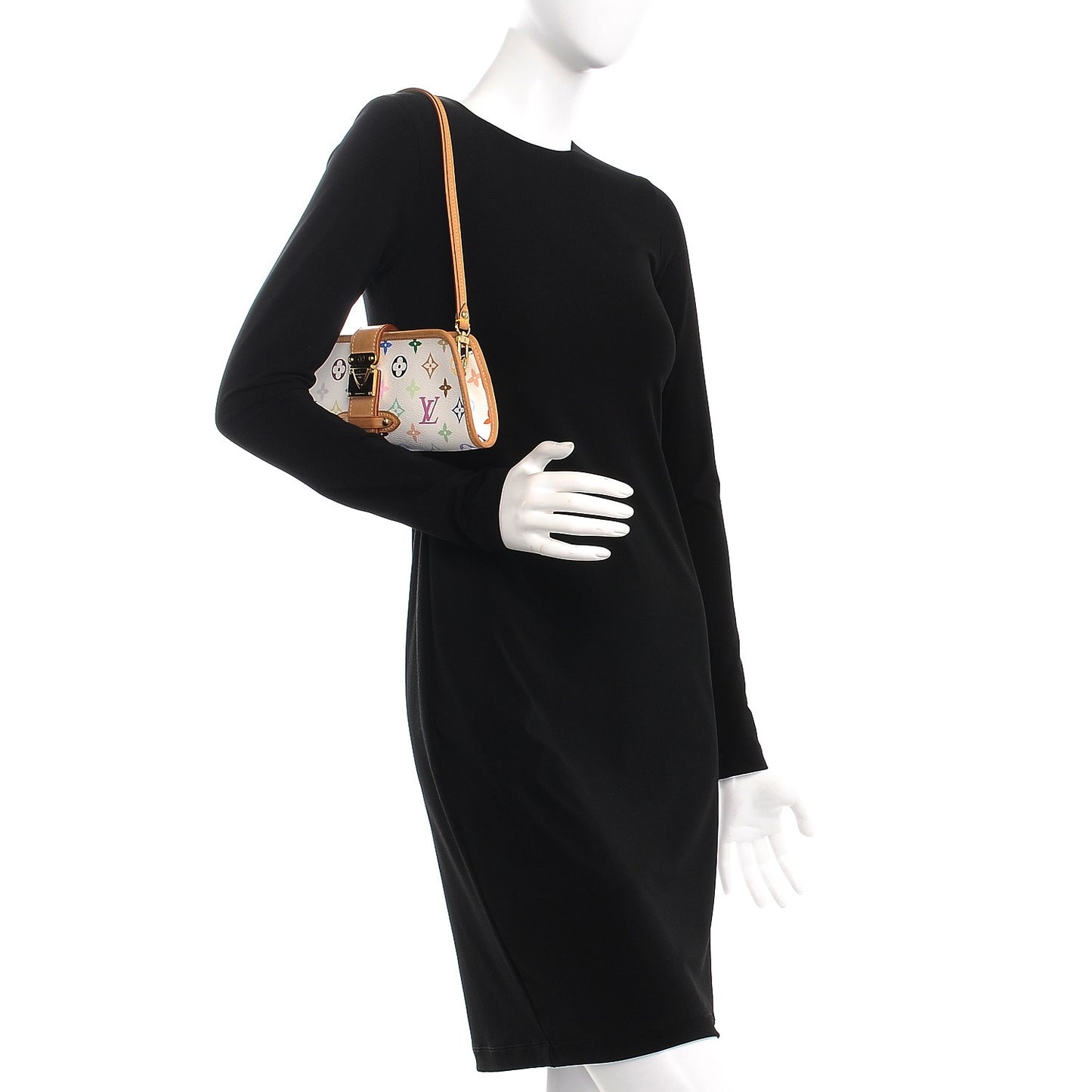 Monogram Multicolor Shirley White