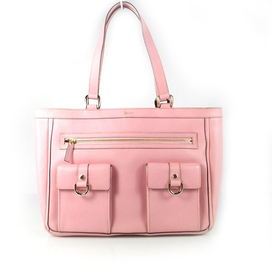 Gucci Leather Abbey Hawaii Exclusive Top Handle Tote Iris Rose 1 of 9