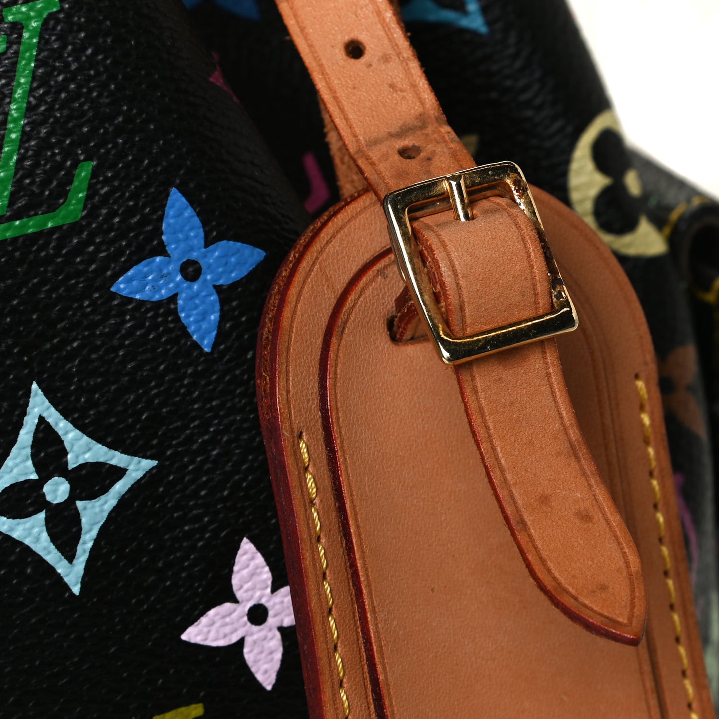 Monogram Multicolor Petit Noe Black