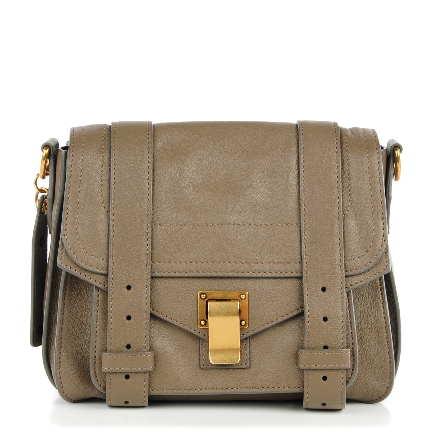 Lambskin PS1 Pouch Messenger Smoke