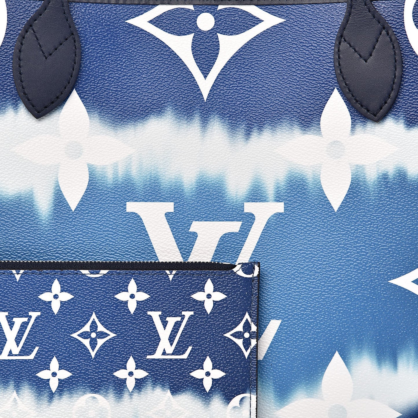 Monogram Escale Neverfull MM Blue