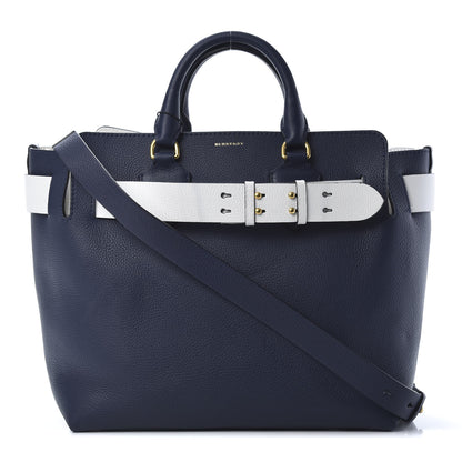 Burberry Soft Grain Calfskin Medium Belt Bag Regency Blue 1 of 14