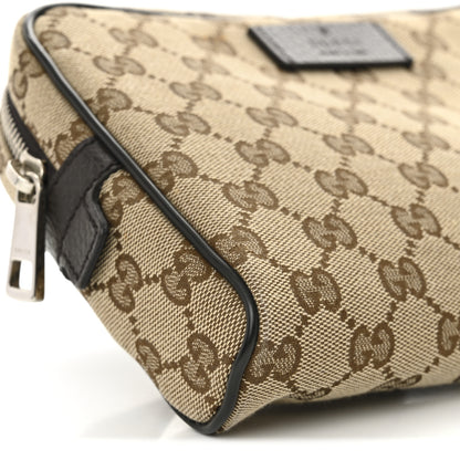 Gucci Monogram Belt Bag Dark Brown 9 of 10