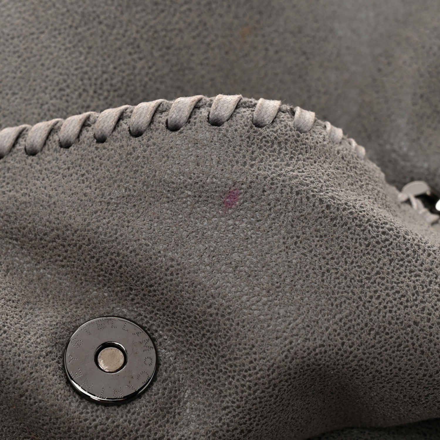 Stella McCartney Shaggy Deer Falabella Fold Over Tote Grey 13 of 13