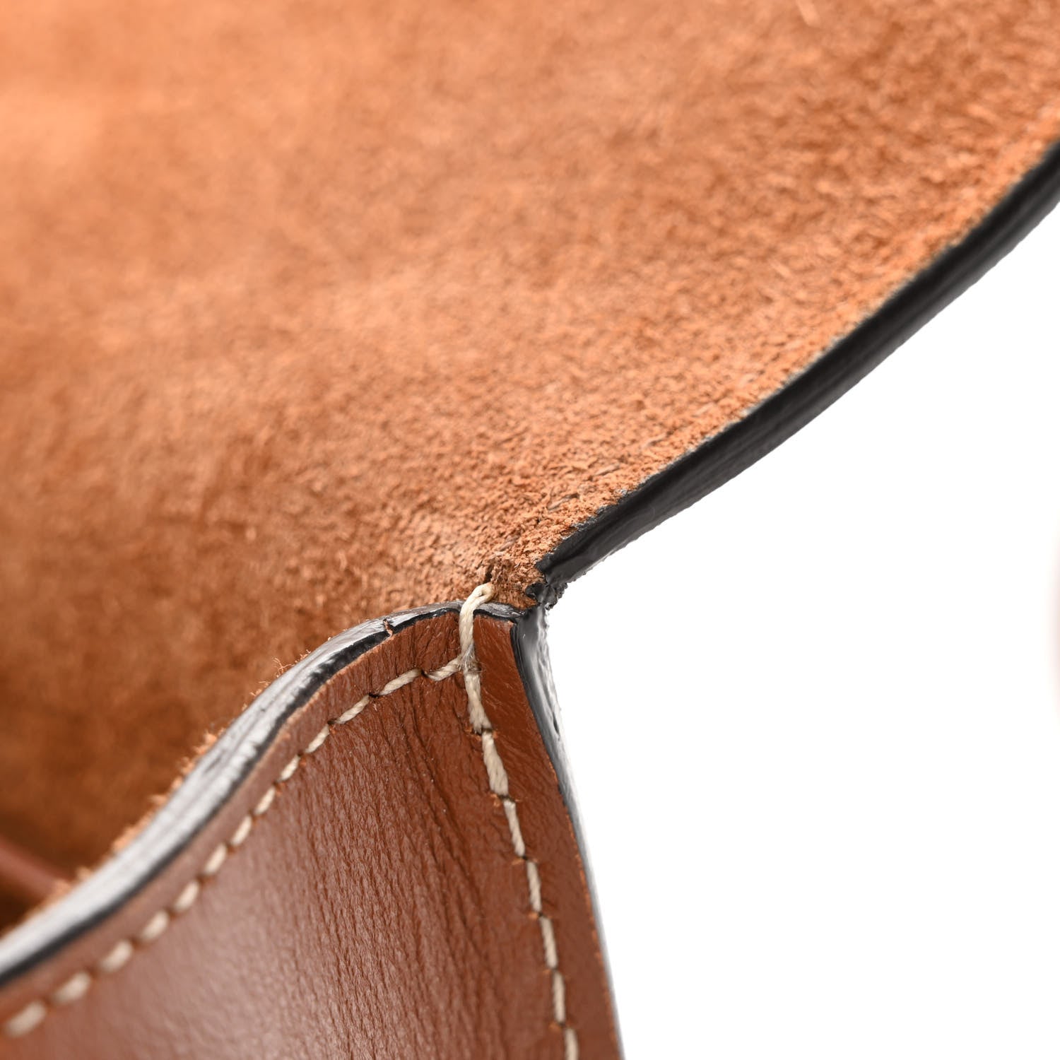 Celine Smooth Calfskin Cuir Triomphe Folco Crossbody Bag Tan 12 of 13