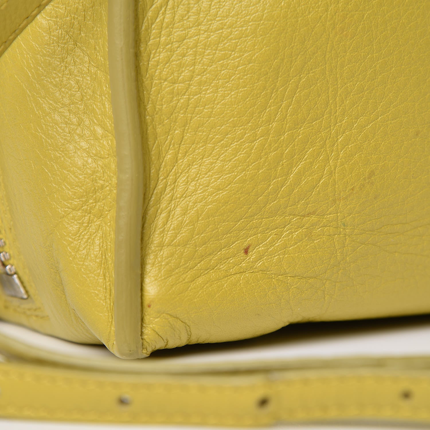 Balenciaga Calfskin Papier Mini A4 Jaune Citronnade 9 of 12