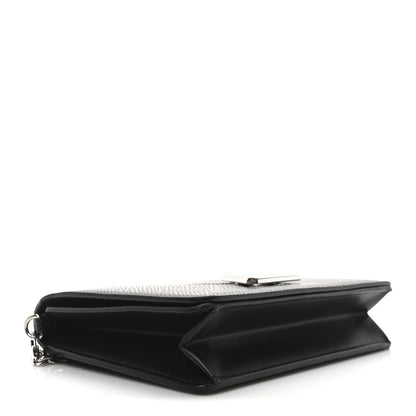 Louis Vuitton Epi Twist Chain Wallet Black 4 of 9