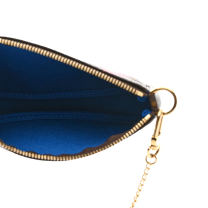 Louis Vuitton Monogram 2019 Christmas Animation Mini Venice Pochette Accessories Blue 5 of 7