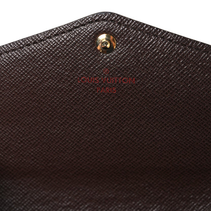 Louis Vuitton Damier Ebene Sarah Wallet NM 6 of 7
