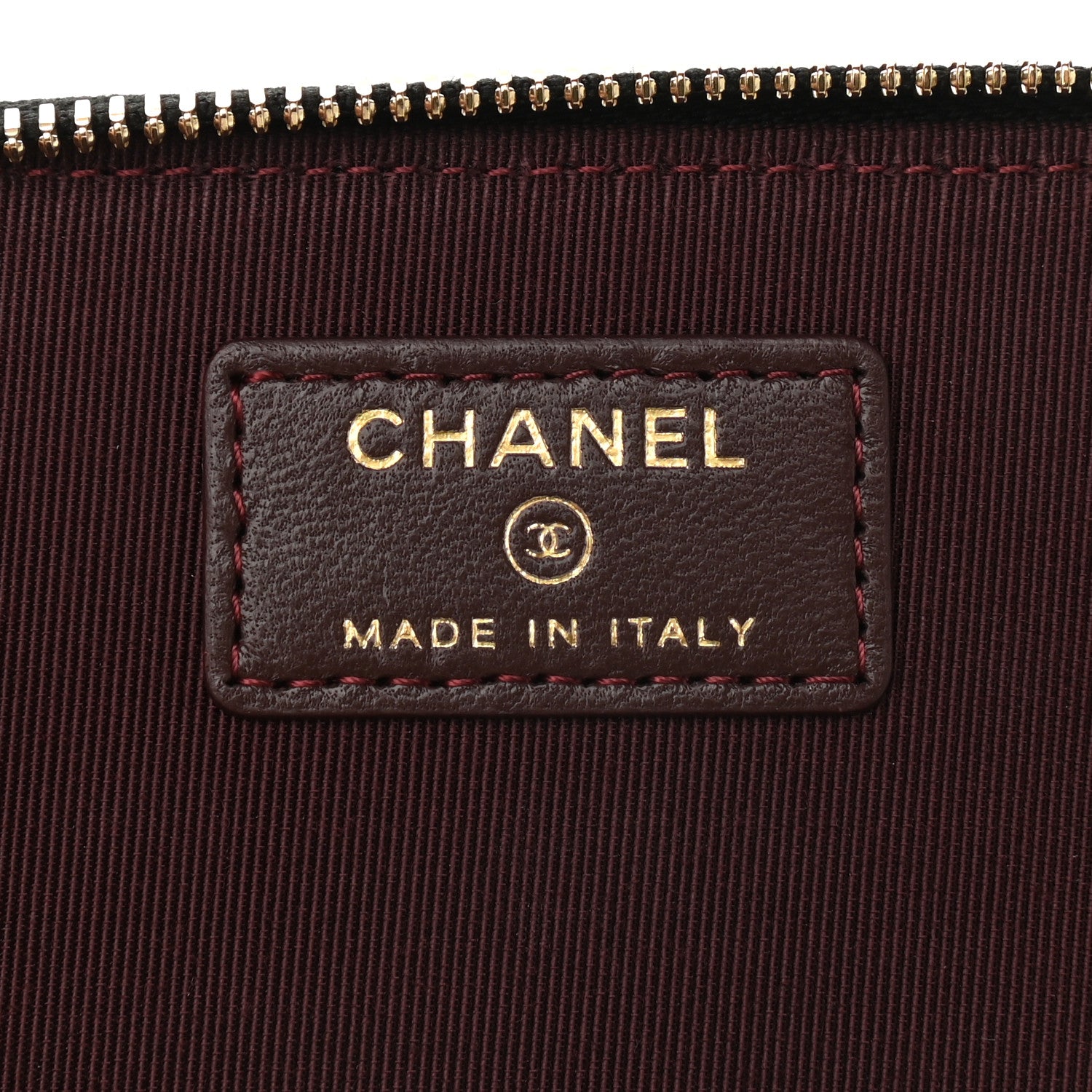 Chanel Lambskin Quilted Small Vanity Case With Chain Black 6 of 9