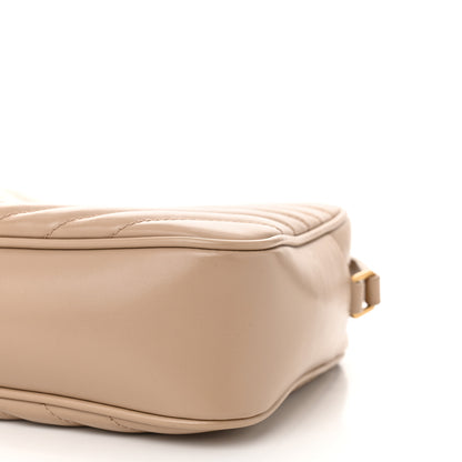 Saint Laurent Calfskin Matelasse Monogram Lou Camera Bag Dark Beige 10 of 13