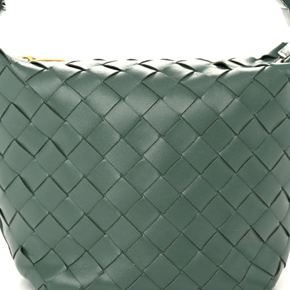 Bottega Veneta Calfskin Nappa Intrecciato Candy Wallace Aloe 8 of 10