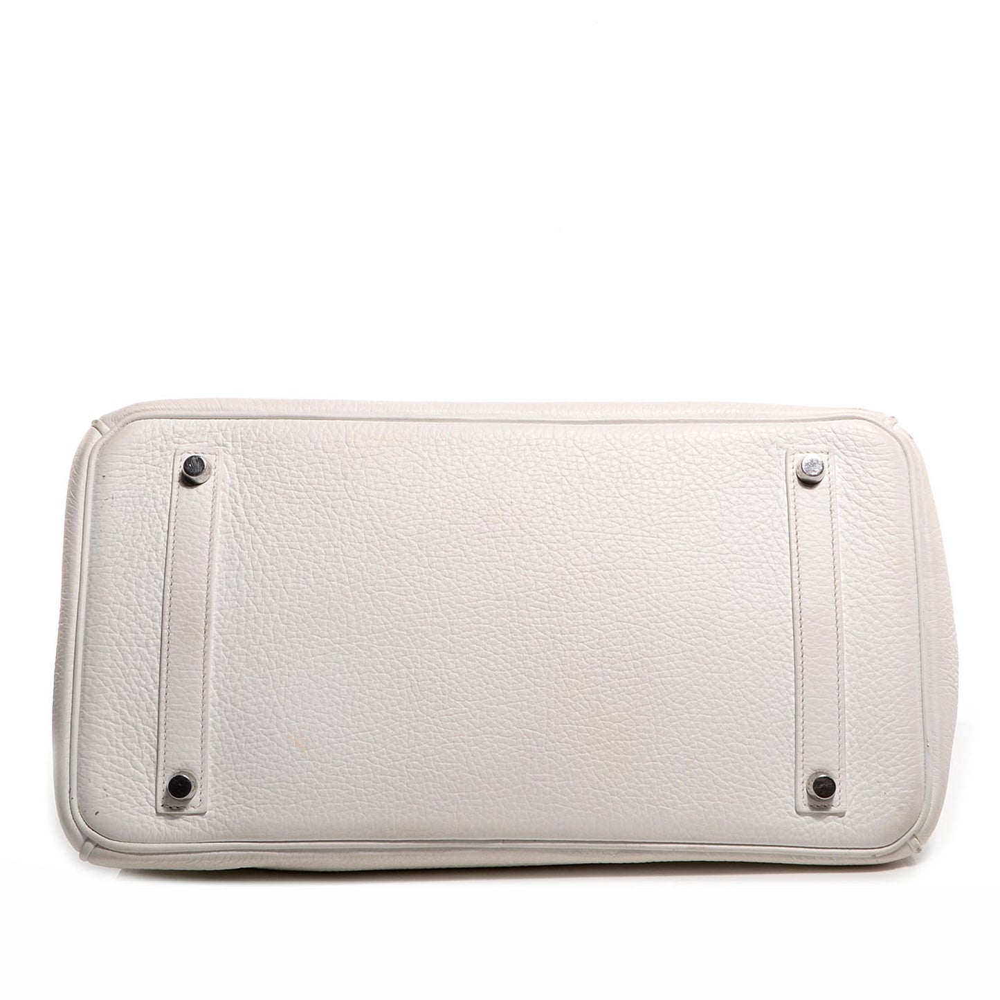 Taurillon Clemence Birkin 35 White