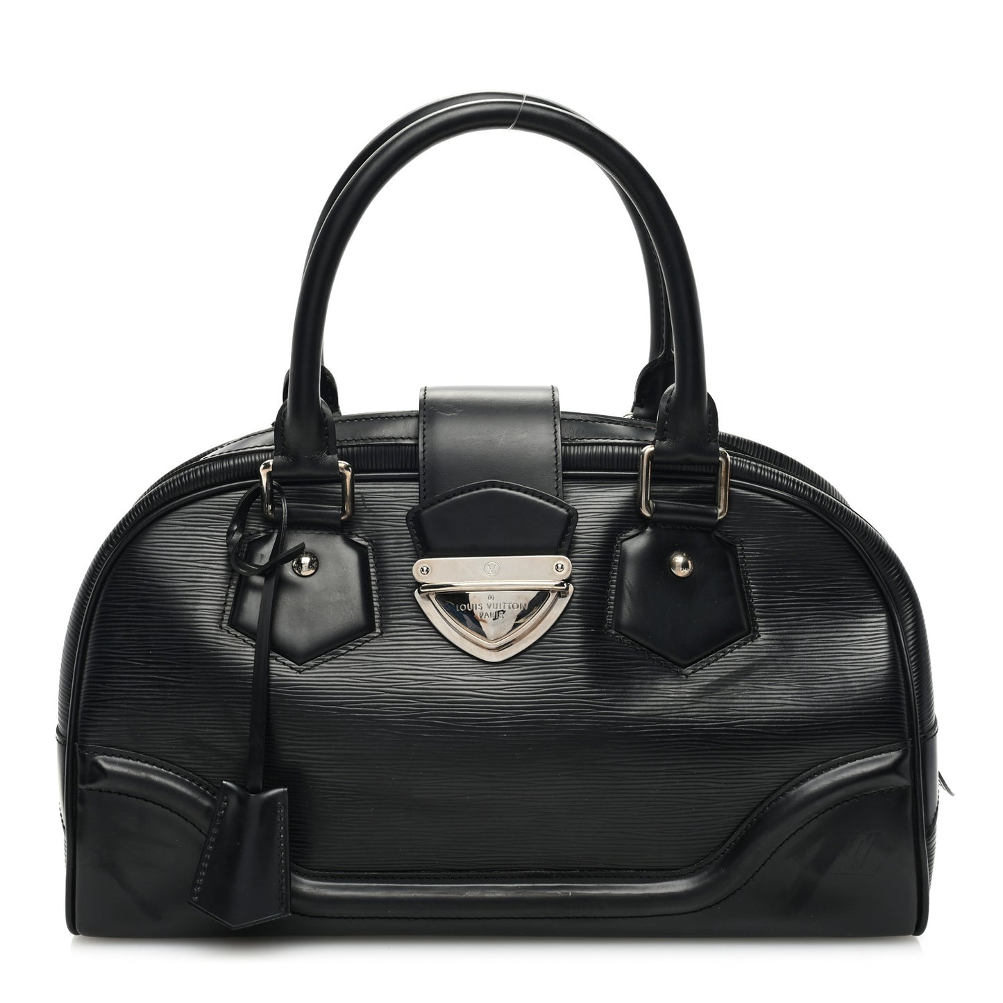 LOUIS VUITTON Epi Bowling Montaigne GM Black