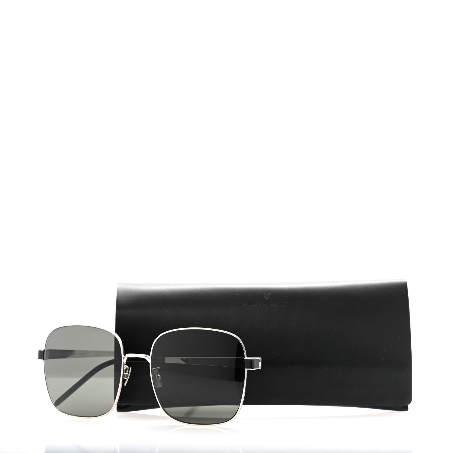 Saint Laurent Metal Sunglasses SL M75 Silver 7 of 7
