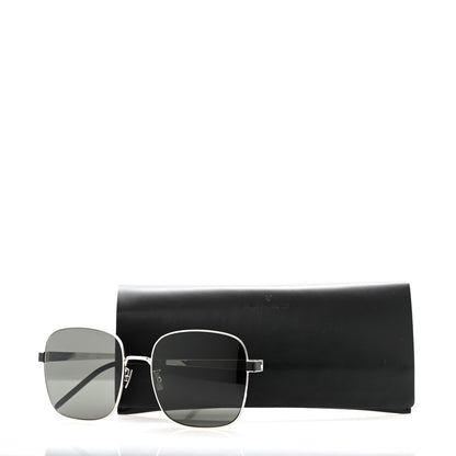 Saint Laurent Metal Sunglasses SL M75 Silver 7 of 7