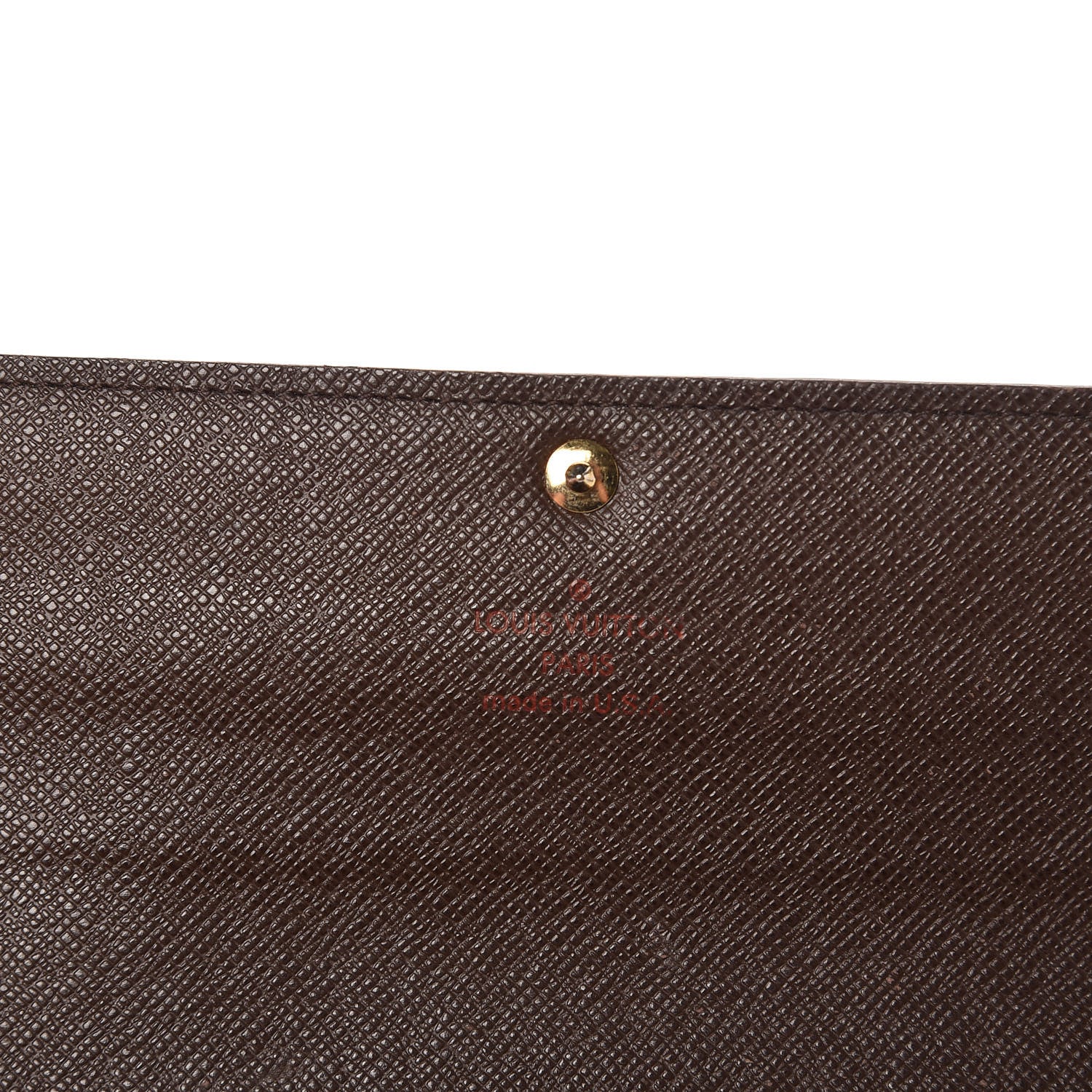 Louis Vuitton Damier Ebene Sarah Wallet 6 of 12