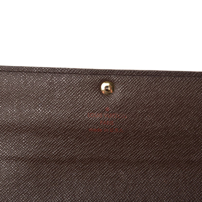 Louis Vuitton Damier Ebene Sarah Wallet 6 of 12
