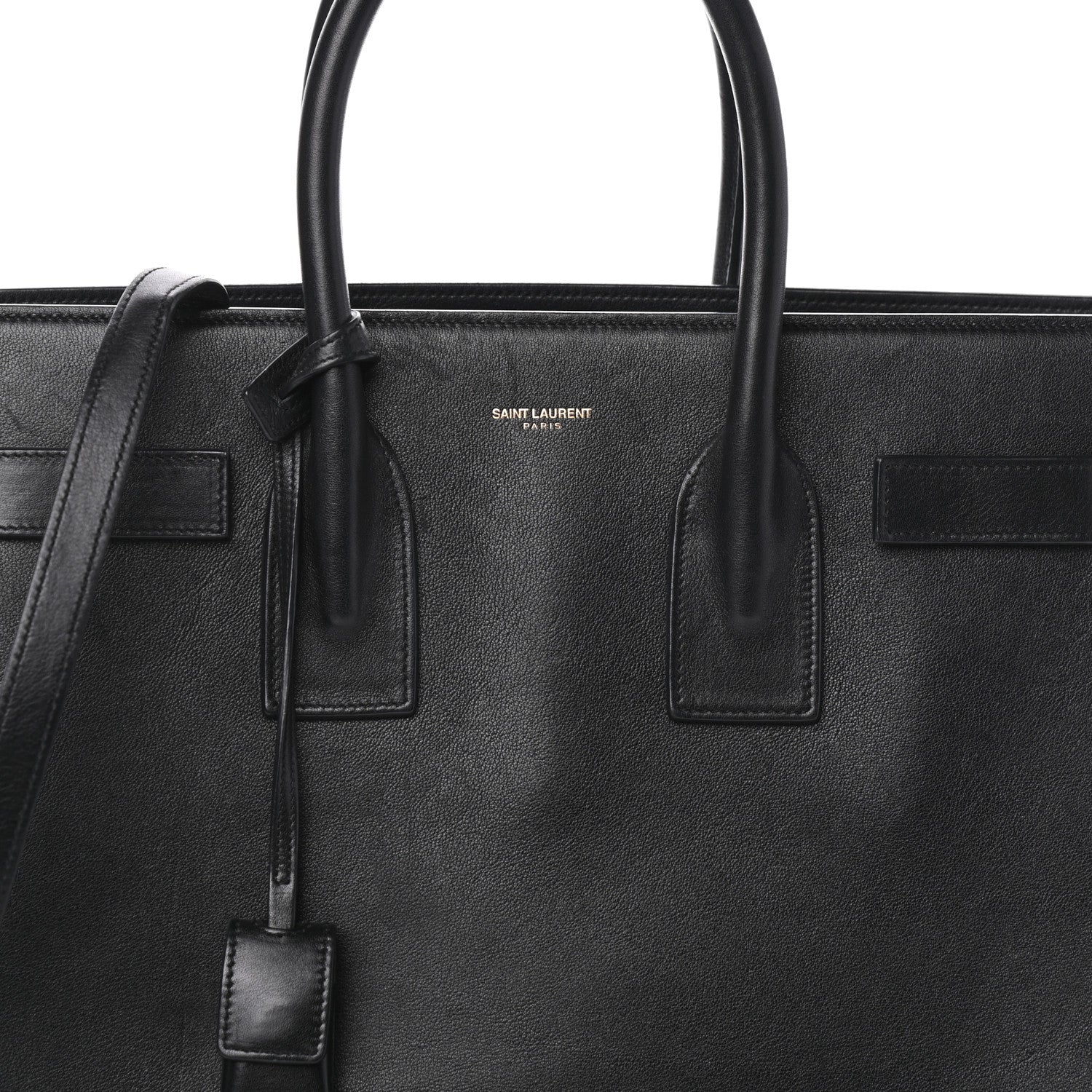 Saint Laurent Calfskin Small Sac De Jour Black 8 of 12