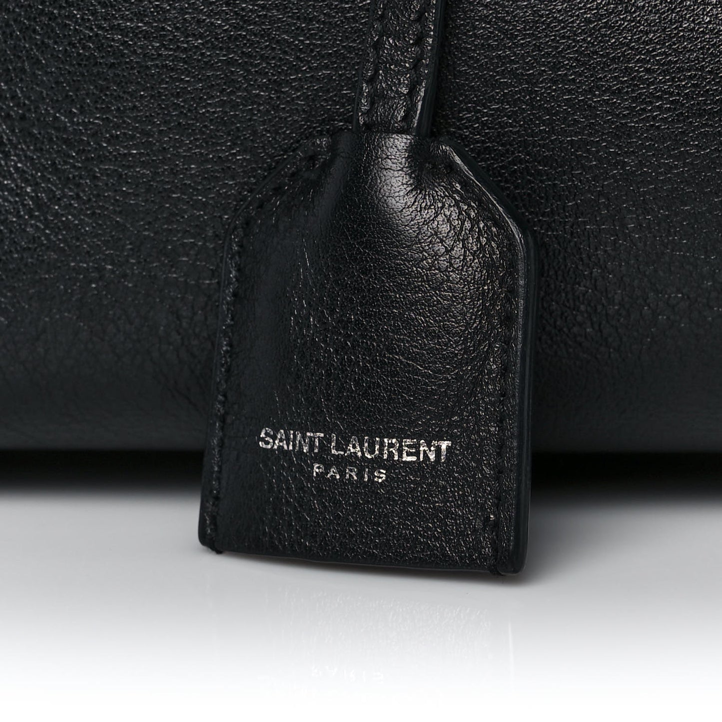 Calfskin Small Monogram Cabas Black