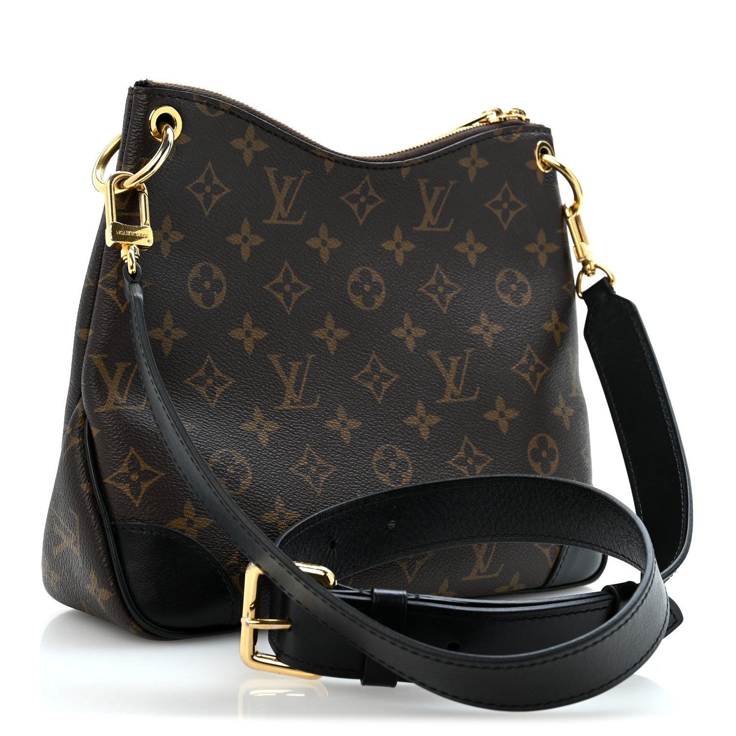 Louis Vuitton Monogram Odeon PM Black 3 of 13