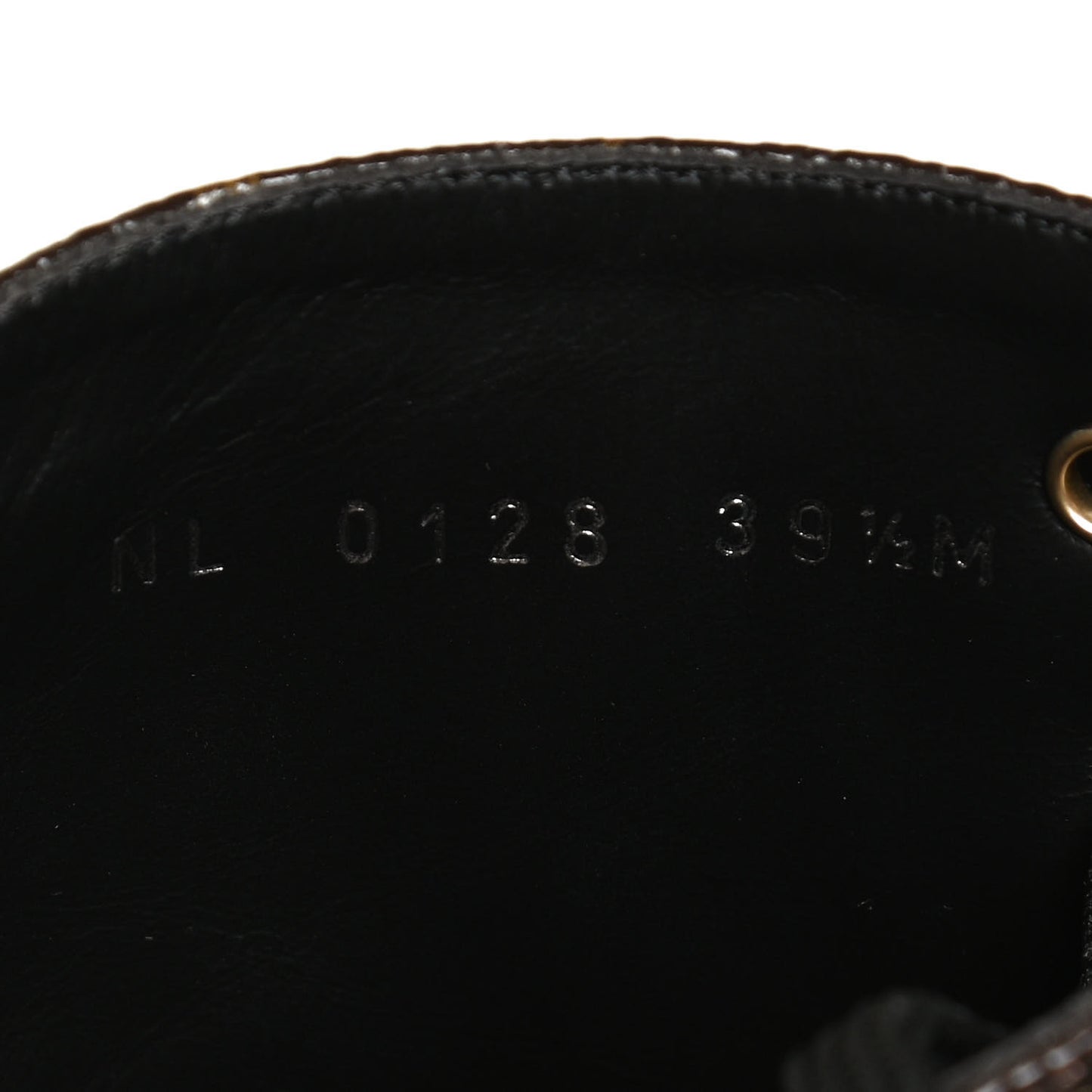 Calfskin Monogram Wonderland Flat Ranger Boots 39.5 Black