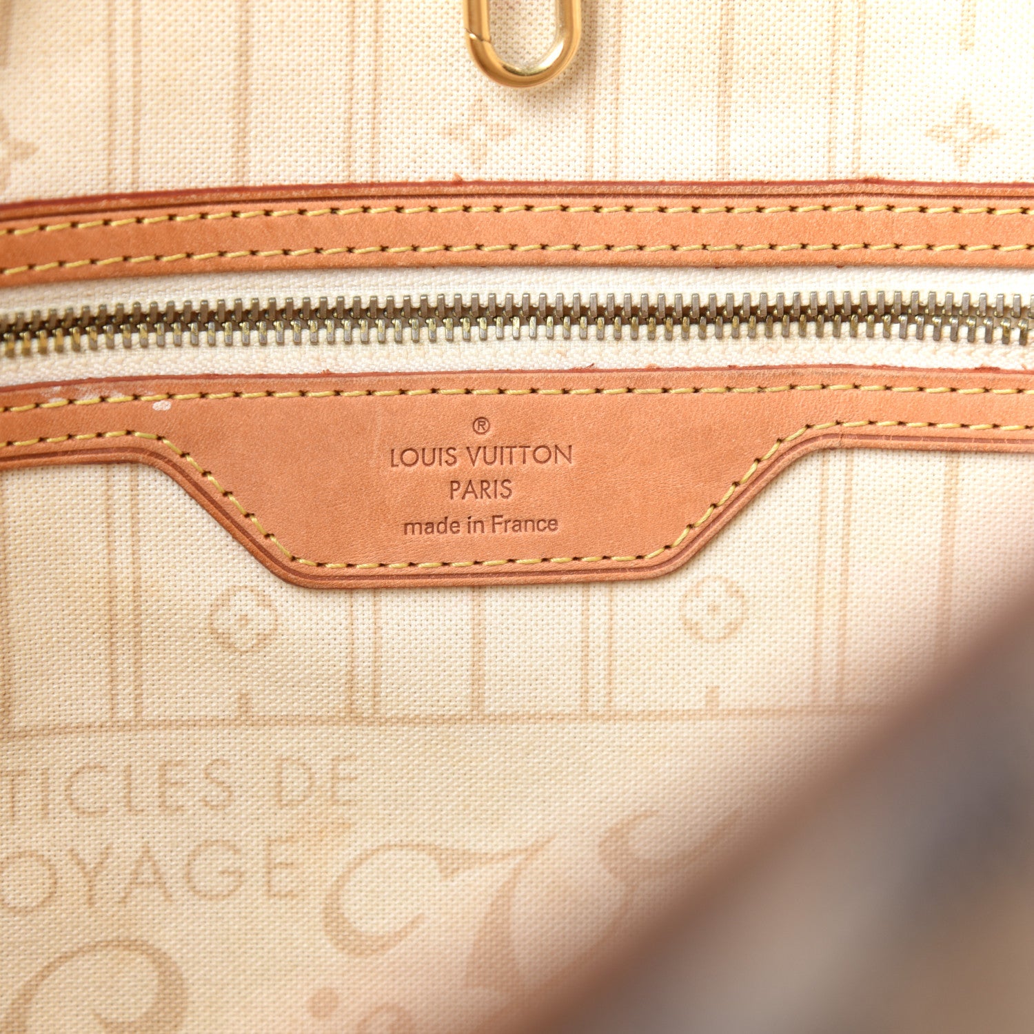 Louis Vuitton Damier Azur Neverfull MM 6 of 10