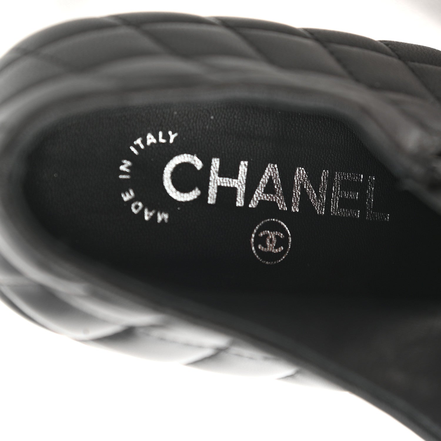 Chanel Calfskin Quilted Cap Toe Short Boots 39 Black 7 of 8