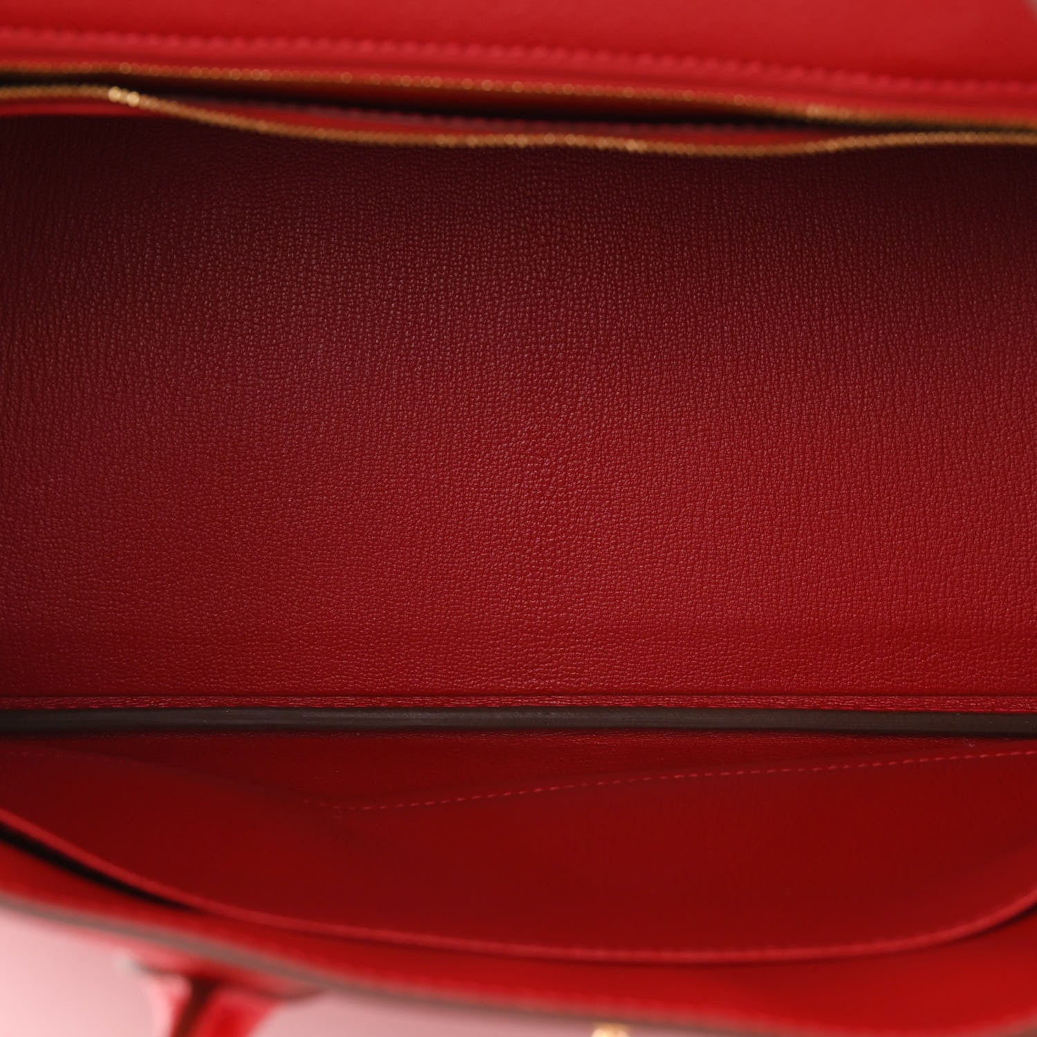 Hermes Epsom Birkin 35 Rouge Casaque 5 of 16