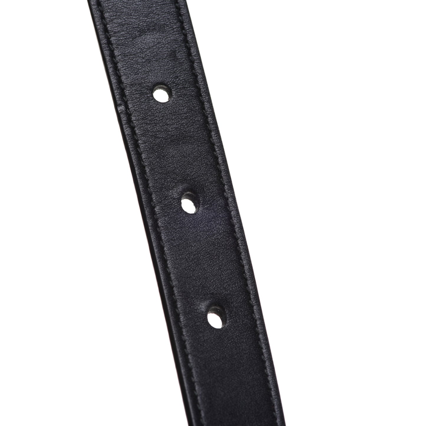 Calfskin Double G 20mm Belt 90 36 Black