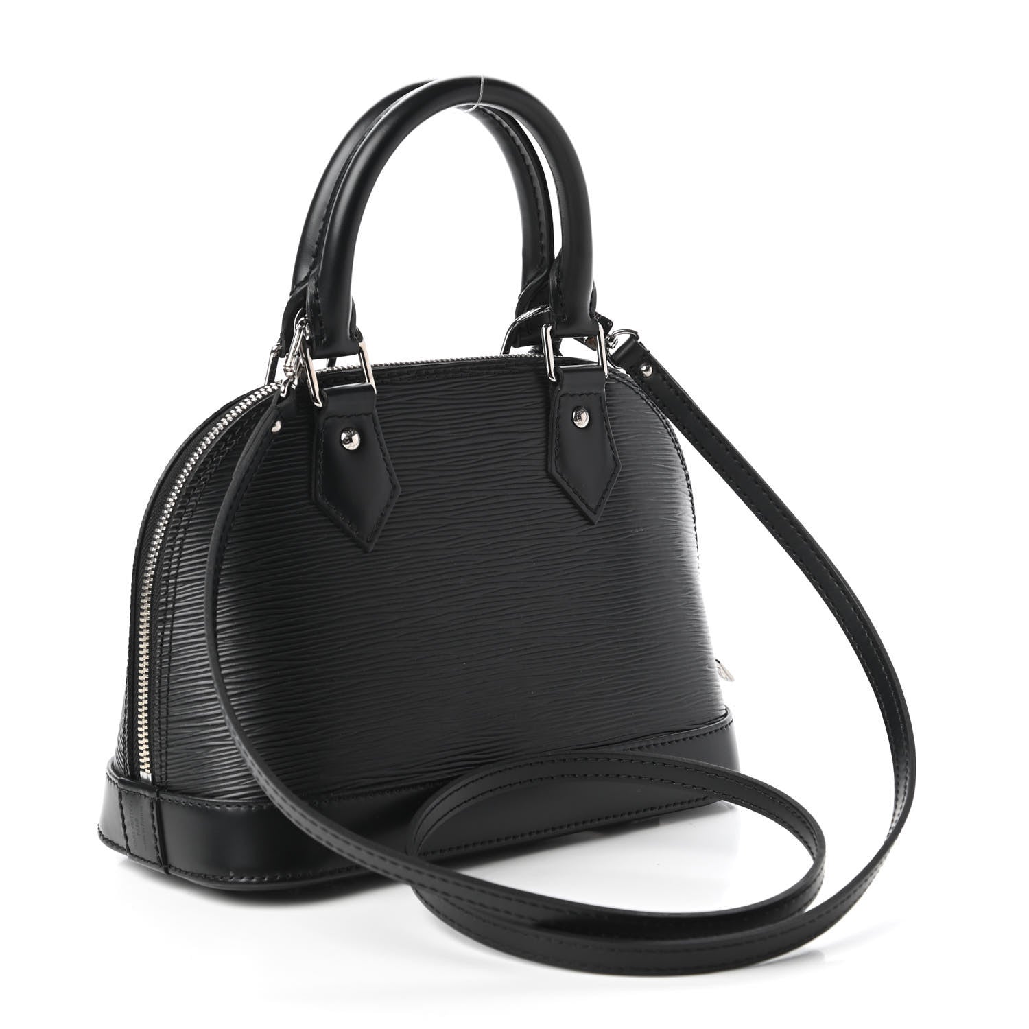 Louis Vuitton Epi Alma BB Black 3 of 10