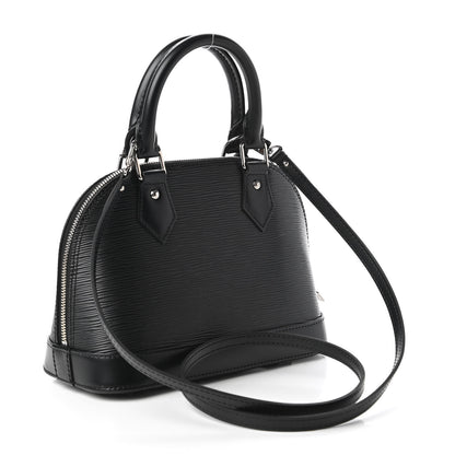 Louis Vuitton Epi Alma BB Black 3 of 10