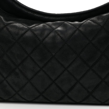 Chanel Nubuck Hobo Black 8 of 14