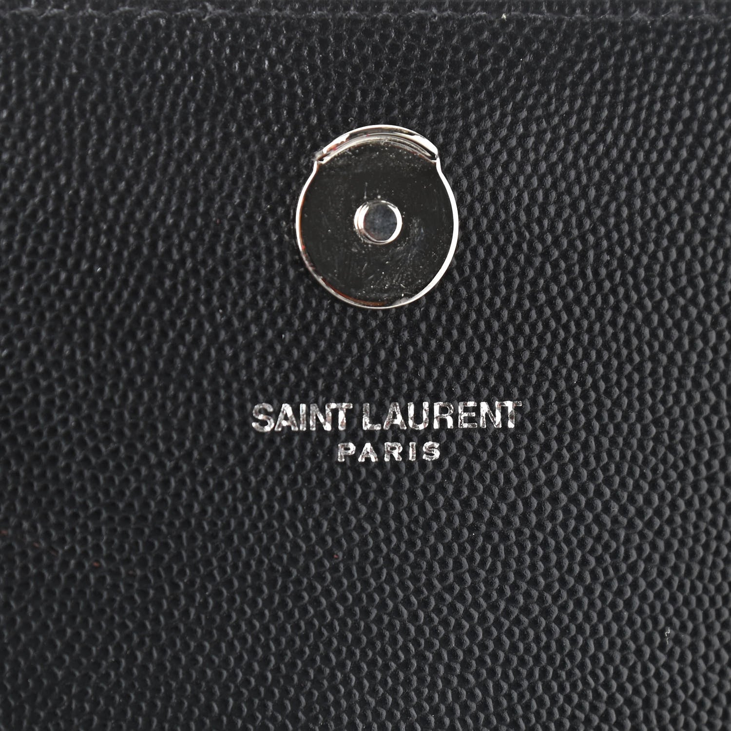 Saint Laurent Grain De Poudre Medium Classic Monogram Kate Satchel Black 7 of 9