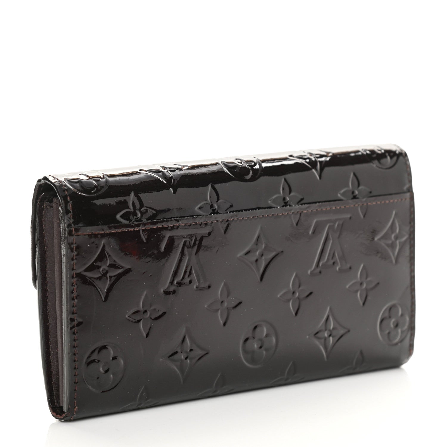 Louis Vuitton Vernis Sarah Wallet NM Amarante 3 of 10