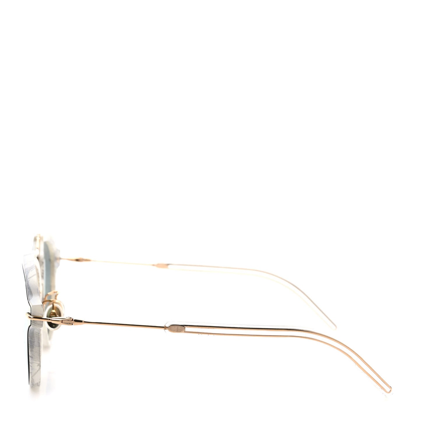 Round Eclat Sunglasses Pink Grey