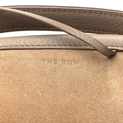 The Row Grained Calfskin Large N/S Park Tote Dark Taupe 6 of 10