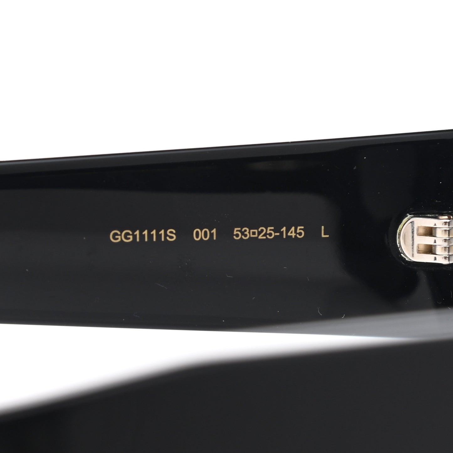 Acetate Square Sunglasses GG1111S Black