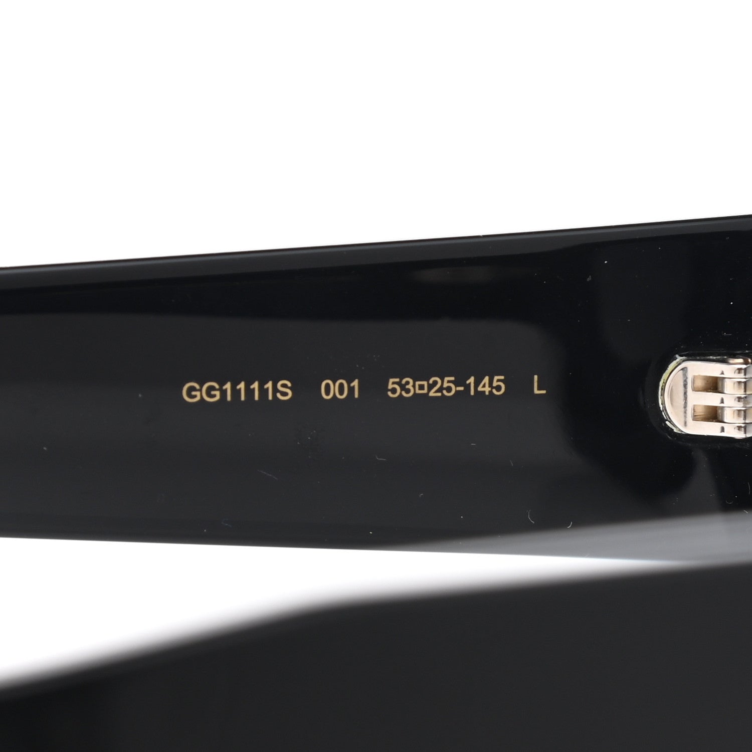 Gucci Acetate Square Sunglasses GG1111S Black 8 of 9