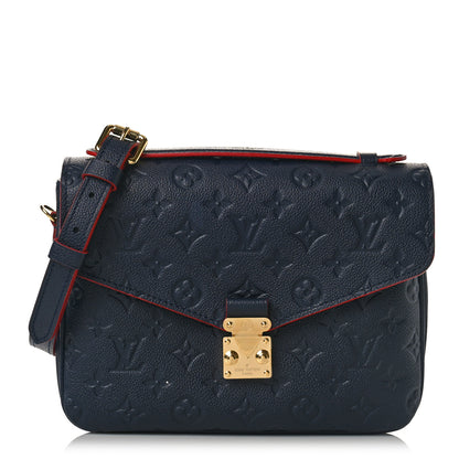 Louis Vuitton Empreinte Pochette Metis Marine Rouge 1 of 9