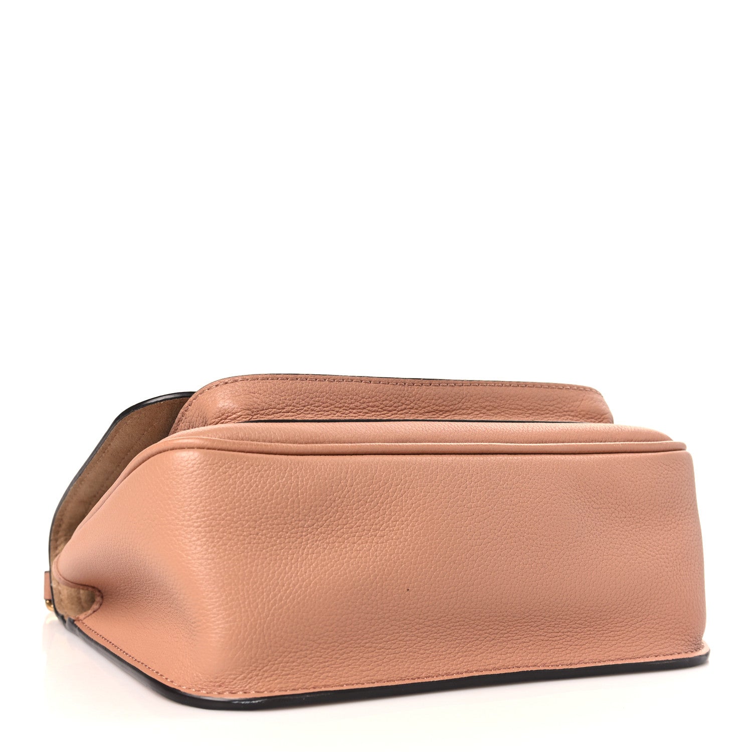 Louis Vuitton Grained Calfskin Lockme Chain Bag PM Rose Silk 4 of 8