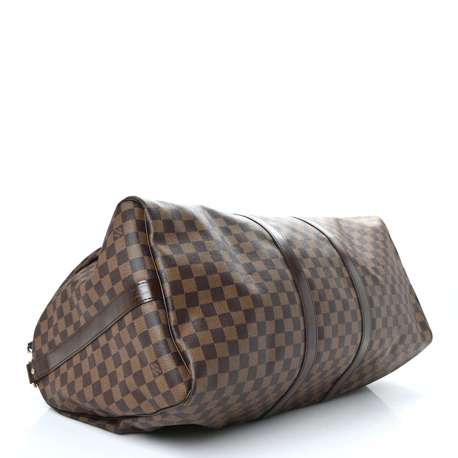Louis Vuitton Damier Ebene Keepall Bandouliere 55 4 of 10