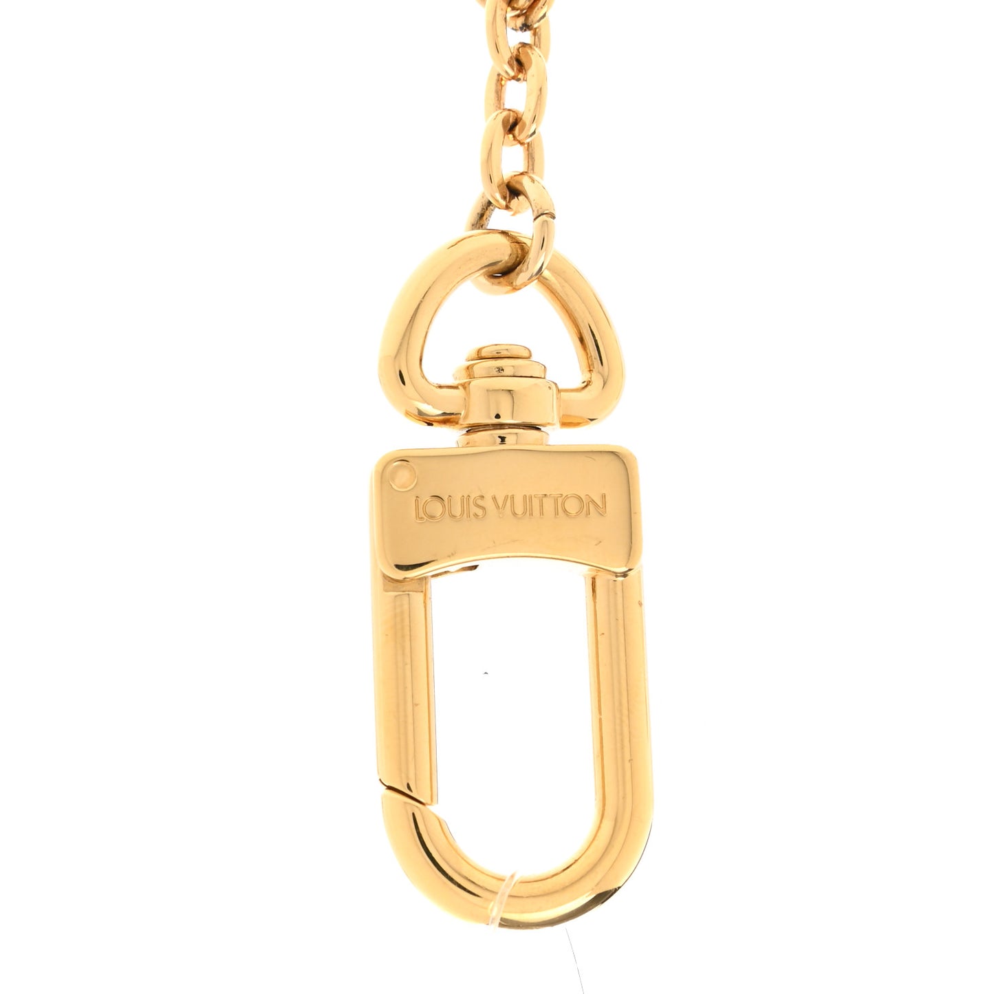 Brass Monogram Blooming Flowers Bag Charm Key Holder Rose Ballerine
