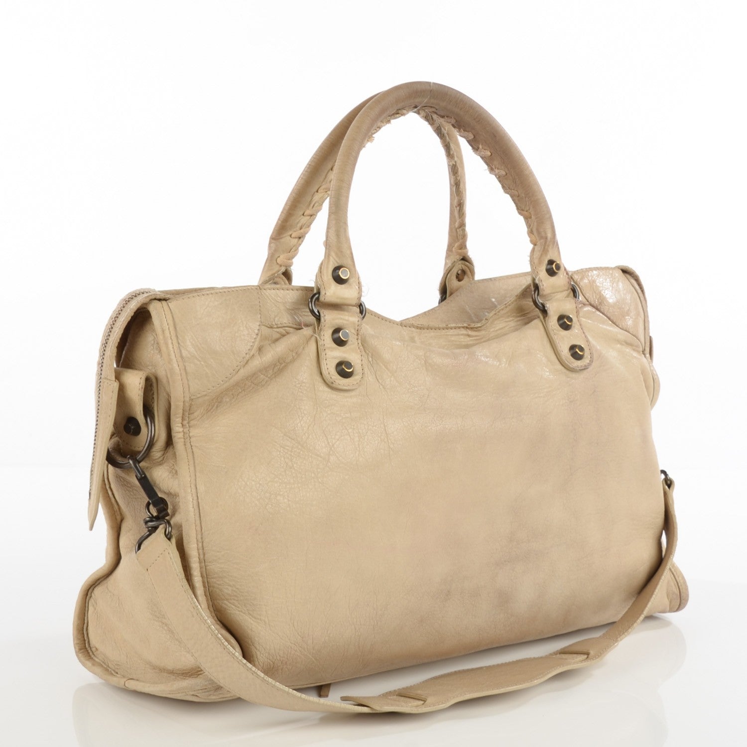 Balenciaga Agneau Classic Hardware City Praline 3 of 15