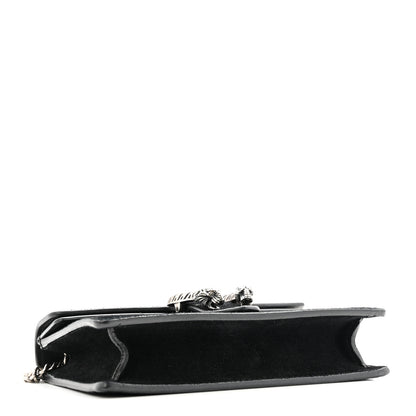 Gucci Suede Super Mini Dionysus Shoulder Bag Black 4 of 11